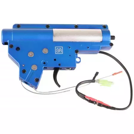 Gearbox QD Complète Renforcée V2 - 8mm - Câblage Avant - Specna Arms - Bleu
