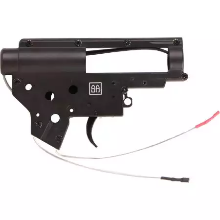 Gearbox QD Renforcée V2 - 8mm - Câblage Arrière - Specna Arms - Noir