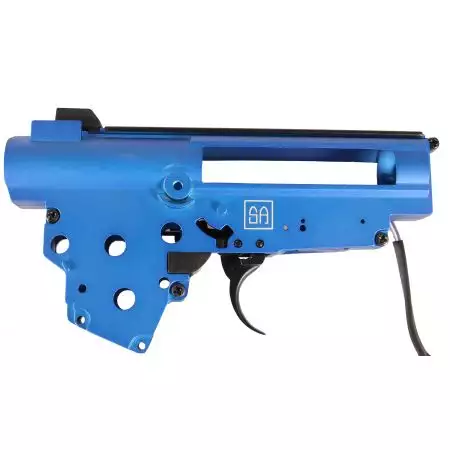 Gearbox QD Renforcée V3 - 8mm - Câblage Avant - Specna Arms - Bleu