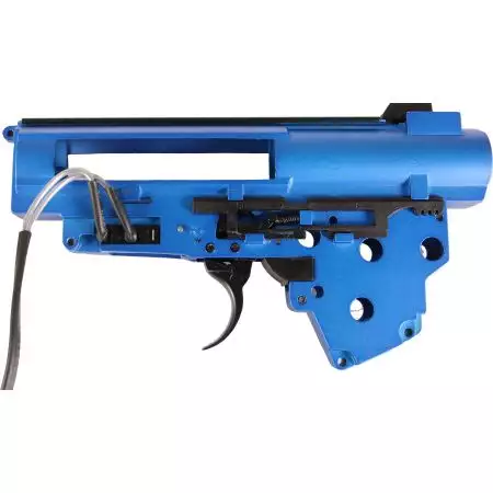 Gearbox QD Renforcée V3 - 8mm - Câblage Avant - Specna Arms - Bleu