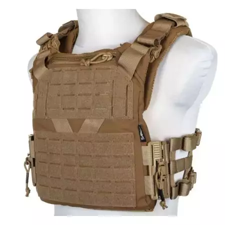 Gilet Plate Carrier QR IV Molle SATAC Specna Arms - Tan