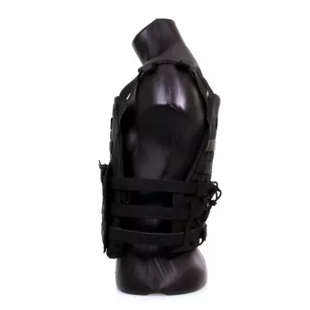Gilet Tactique JPC (Plate Carrier) Miltec - Noir