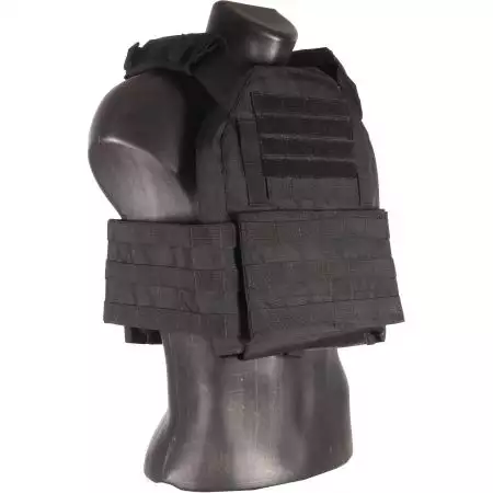 Gilet Tactique Plate Carrier Molle Delta Tactics - Noir