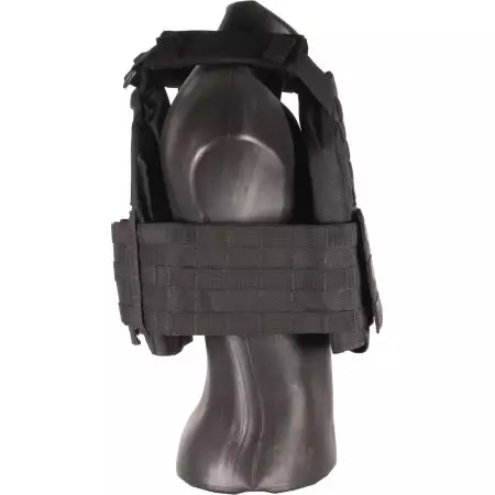Gilet Tactique Plate Carrier Molle Delta Tactics - Noir