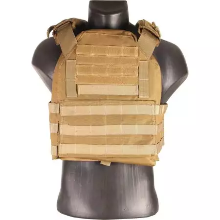 Gilet Tactique Plate Carrier Molle Delta Tactics - Tan