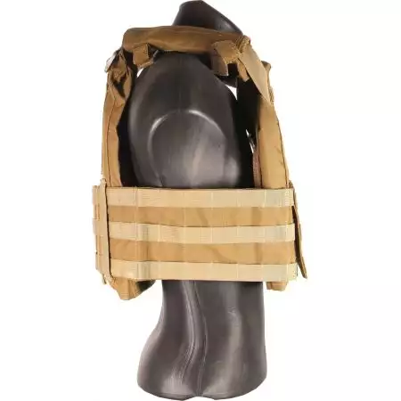 Gilet Tactique Plate Carrier Molle Delta Tactics - Tan