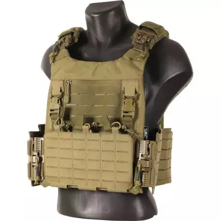 Gilet Tactique Plate Carrier QR Molle SATAC Specna Arms - Olive