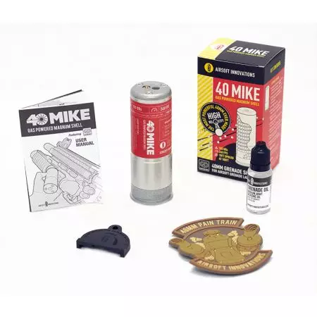 Grenade 40mm 40 Mike Gaz 150 Billes – Airsoft Innovations