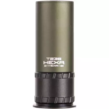 Grenade 40mm Traçante Hexa Gaz 48 Billes T238 - Olive