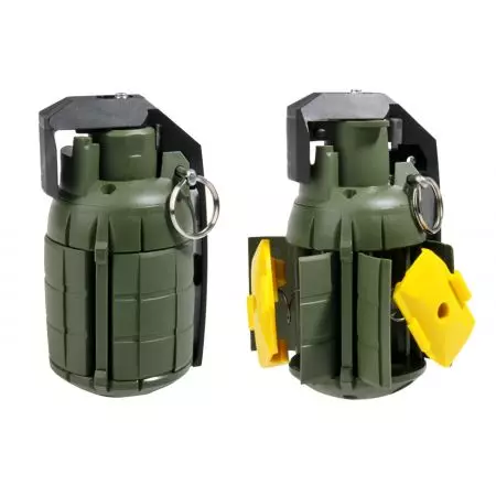 Grenade Fragmentation Nuke Ananas 144 Billes Spring ADG Airsoft - Olive