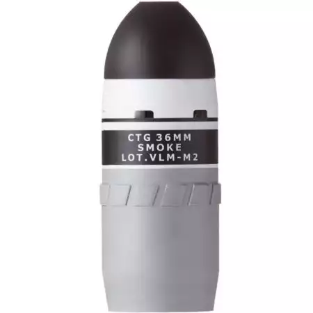 Grenade Fumig&egrave;ne 40mm MK2 Velum TAGinn - Gris