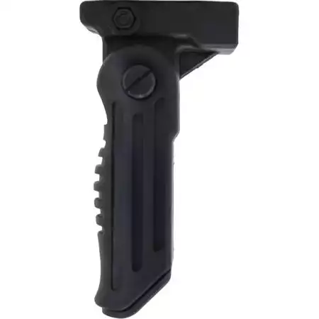 Grip Poign&eacute;e Tactique Verticale ergonomique Pliante Noire - Nuprol