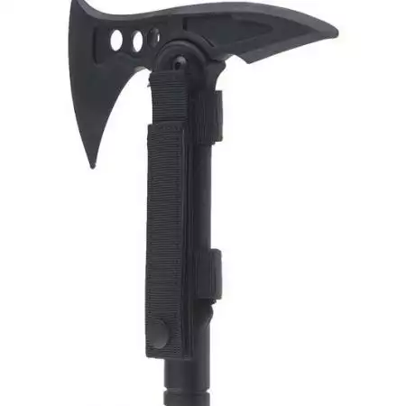 Hache Tomahawk Factice Caoutchouc Battle Axe - Noir
