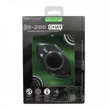 Haut Parleur + Micro E-Zee Chat Xbox 360 Sans Fil - EZCX1