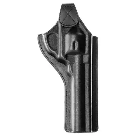 Holster Ceinture Cuir V2 pour Revolver Dan Wesson 715 ASG - Noir