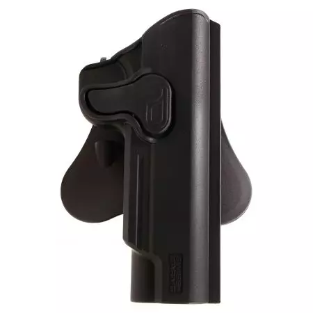 Holster Droitier Rigide CQC R&eacute;plique Colt 1911 Swiss Arms - Noir