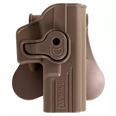 Holster Droitier Rigide CQC R&eacute;pliques Glock & Gladius Amomax - Tan