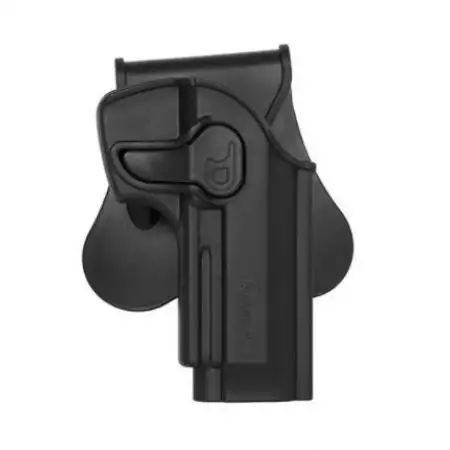 Holster Droitier Rigide CQC Répliques Type MP9 Amomax - Noir