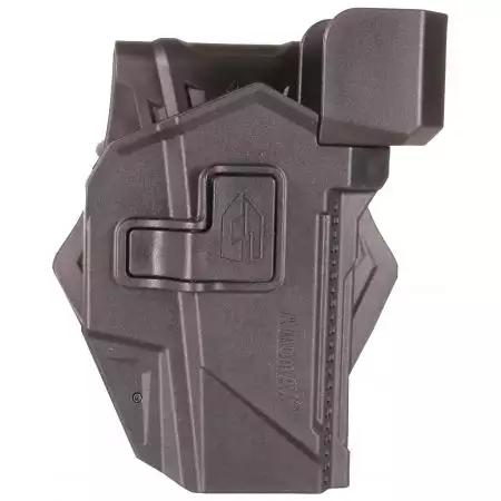 Holster Droitier Rigide - Glock + RMR - Amomax - Noir