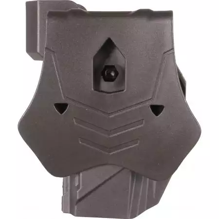 Holster Droitier Rigide - Glock + RMR - Amomax - Noir