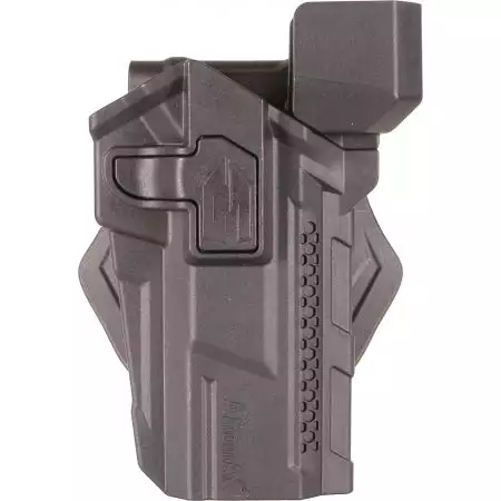 Holster Droitier Rigide - Hi-Capa + RMR - Amomax - Noir