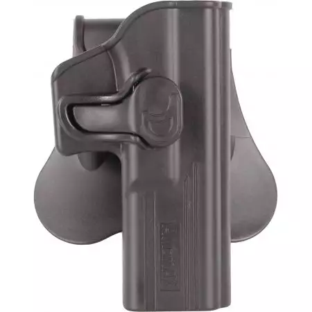 Holster Droitier Rigide pour Glock 17 Amomax - Noir