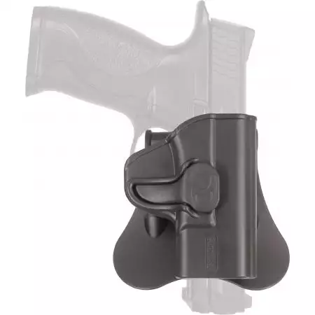Holster Droitier Rigide pour MP40 Shield Amomax - Noir
