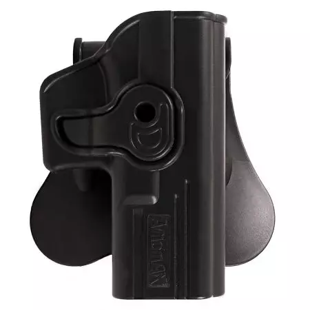 Holster Droitier Rigide Répliques Type Glock & Gladius Amomax - Noir
