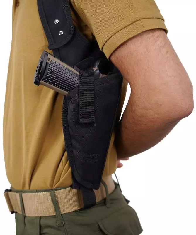 Holster Épaule Vertical Swiss Arms - Noir