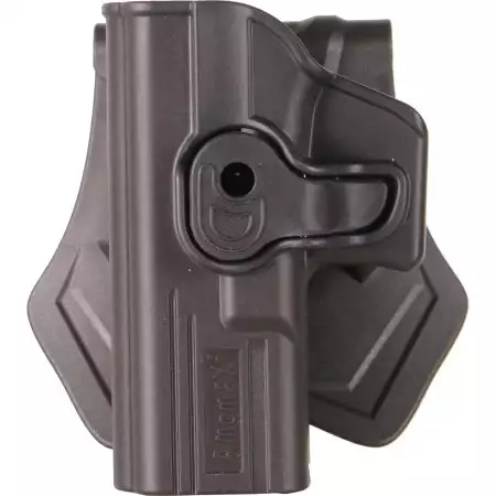 Holster Gaucher Rigide pour Glock 17 Amomax - Noir