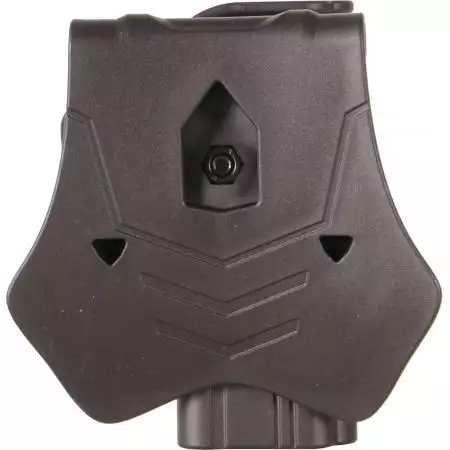Holster Gaucher Rigide pour Glock 17 Amomax - Noir