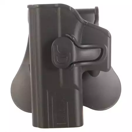Holster Gaucher Rigide pour Glock 19 Amomax - Noir