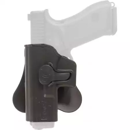Holster Gaucher Rigide pour Glock 19 Amomax - Noir
