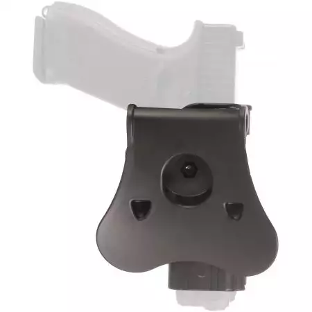 Holster Gaucher Rigide pour Glock 19 Amomax - Noir