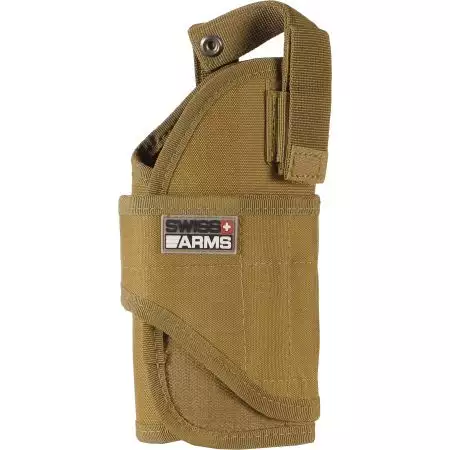 Holster Molle Droitier Universel Nylon Swiss Arms - Tan
