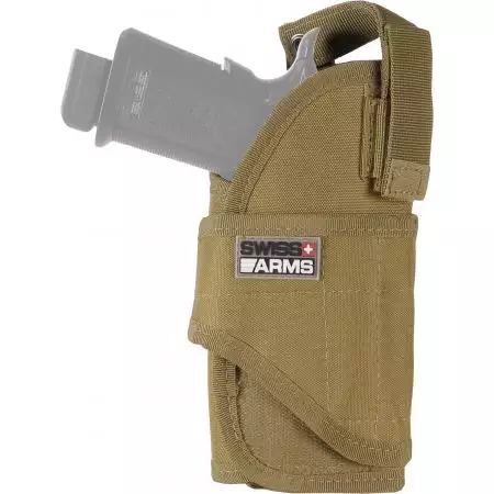 Holster Molle Droitier Universel Nylon Swiss Arms - Tan