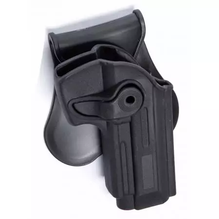 Holster Paddle CQC Rigide Droitier Swiss Arms - Noir