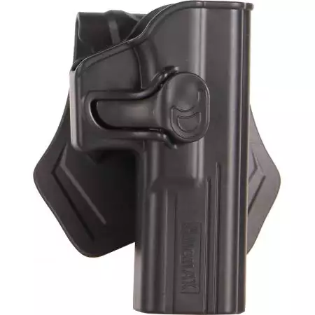 Holster Rigide Droitier - Glock 17 G22 G31 - Amomax - Noir