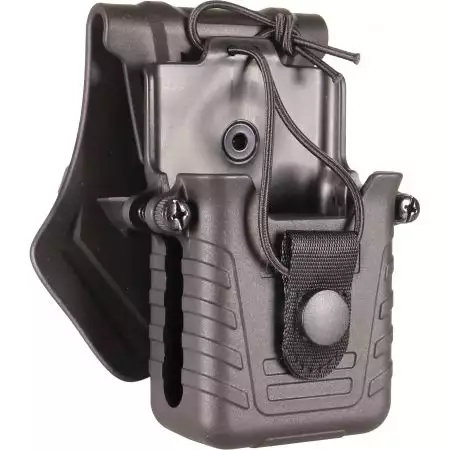 Holster Rigide Porte Radio Amomax - Noir