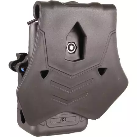 Holster Rigide Porte Radio Amomax - Noir