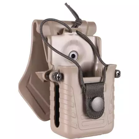 Holster Rigide Porte Radio Amomax - Tan