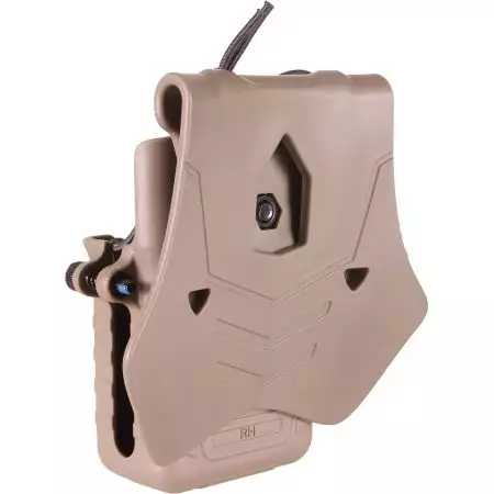 Holster Rigide Porte Radio Amomax - Tan