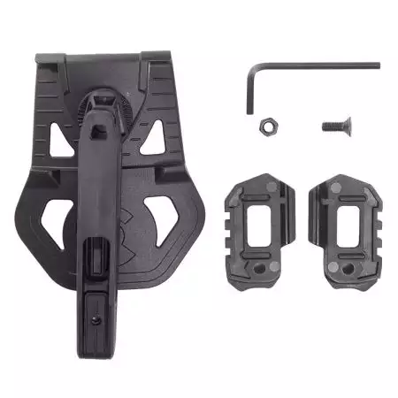 Holster Rigide Universel Ambidextre USW A1 ASG - Noir