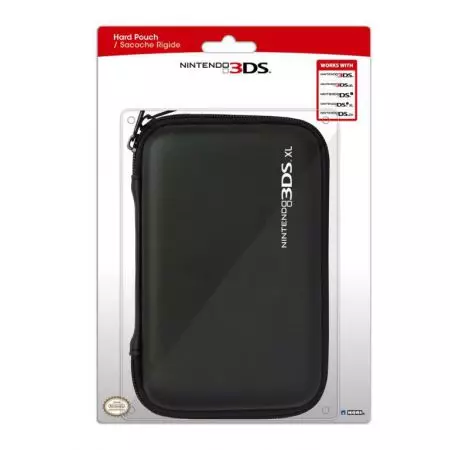 Housse Protection Sacoche Rigide Noire New 3Ds XL & DSi XL - Officielle Nintendo Hori - 3DS-422U
