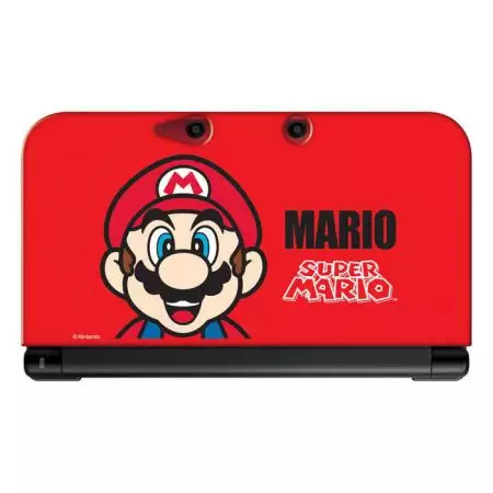 Housse Protection Silicone Rouge Mario Console Nintendo 3Ds XL - 3DS-359U