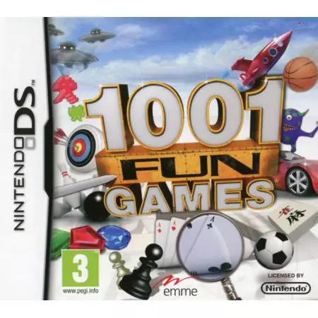 Jeu Ds DSi 3Ds - 1001 Fun Games