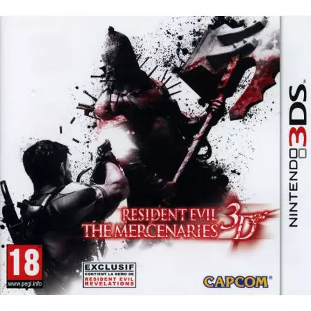 Jeu Nintendo 3Ds - Resident Evil : The Mercenaries 3d - J3DS0915