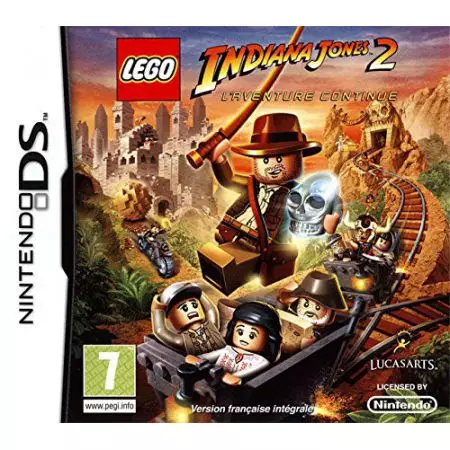 Jeu Nintendo Ds - Lego Indiana Jones 2 : L'aventure Continue