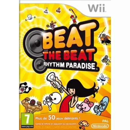 Jeu Nintendo Wii - Beat The Beat Rhythm Paradise