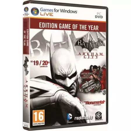 Jeu Pc - Batman Arkham City : Edition GOTY